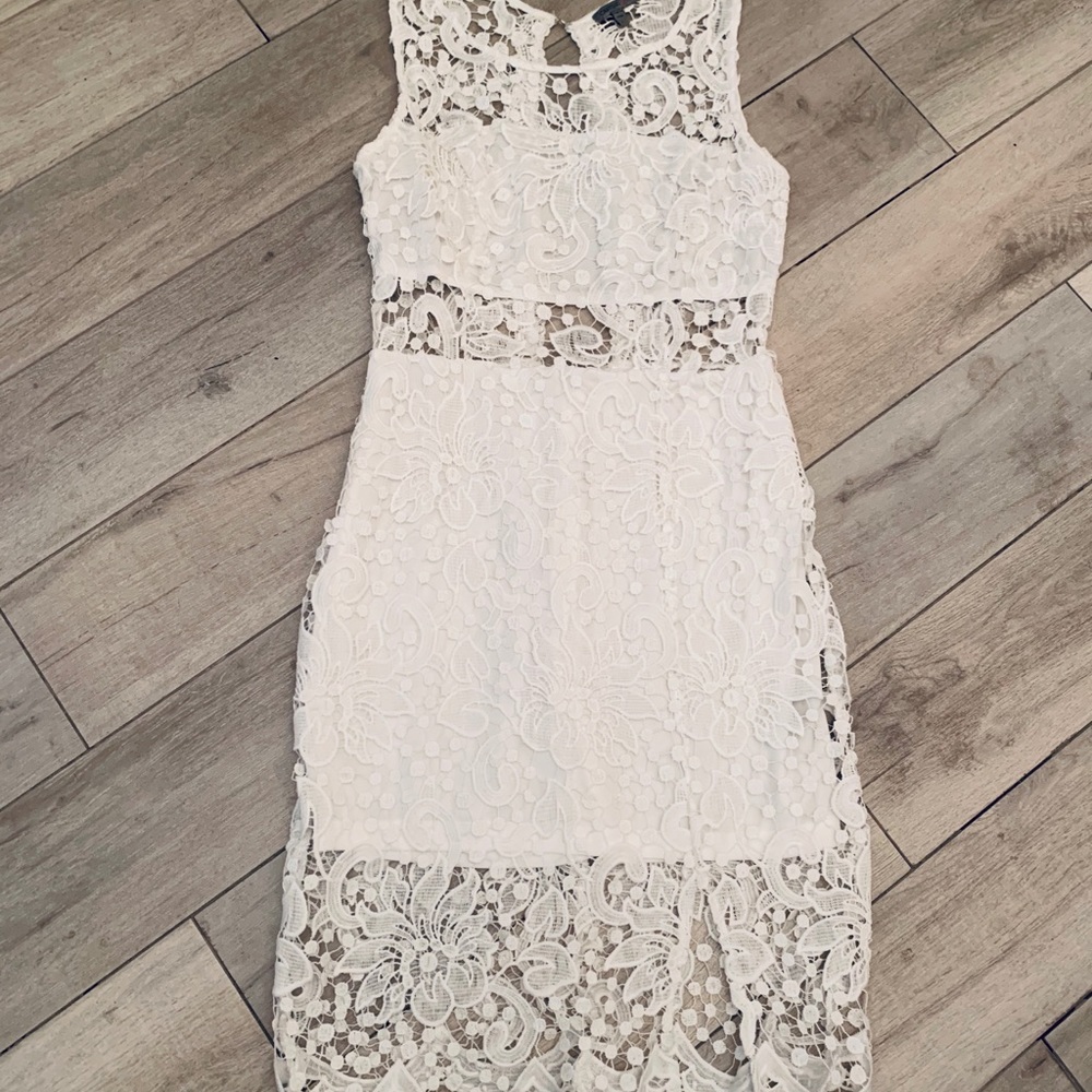 White Lace Dress
